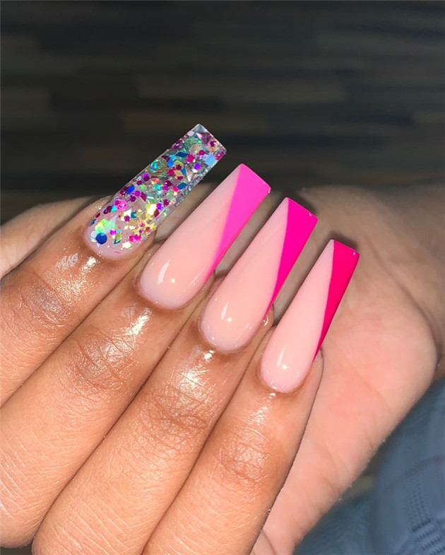 Pinknails;coffinnails;summernails