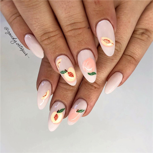  almondnail;acrylicnail