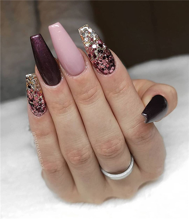 glitternail;coffinnail