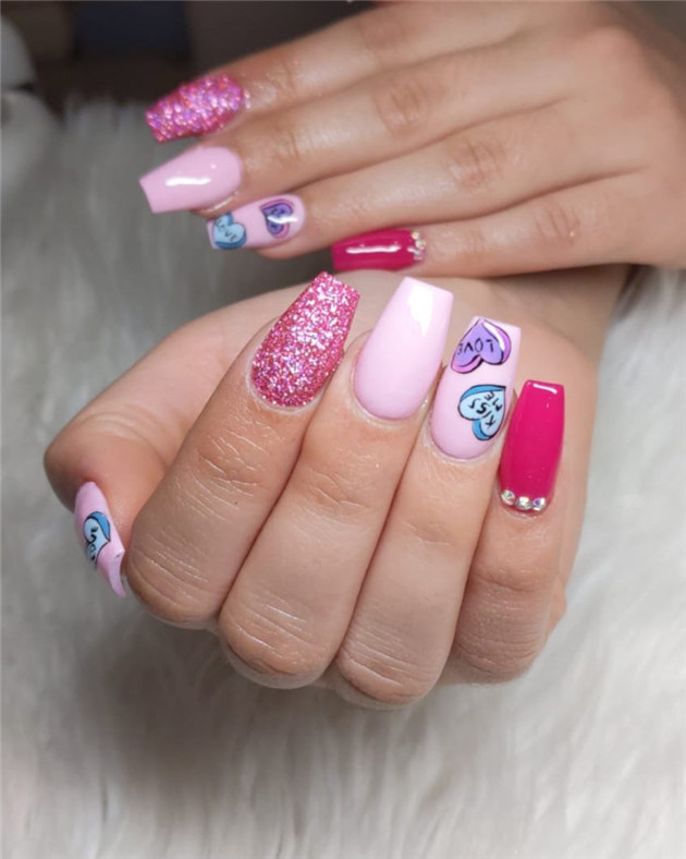 Pinknails;coffinnails;summernails