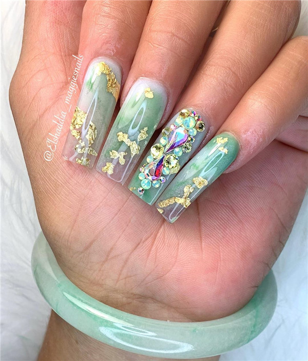 Squarenail;summernail