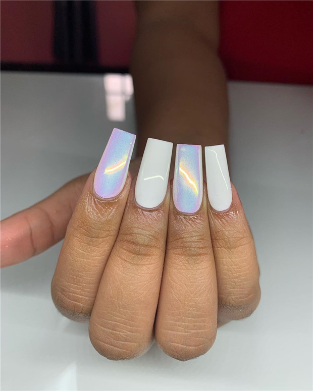 squarenails;summernails;nailart