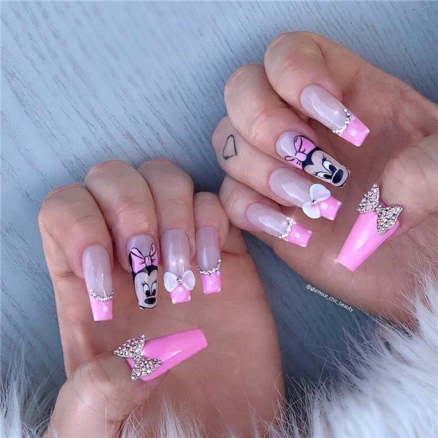 Pinknails;coffinnails;summernails