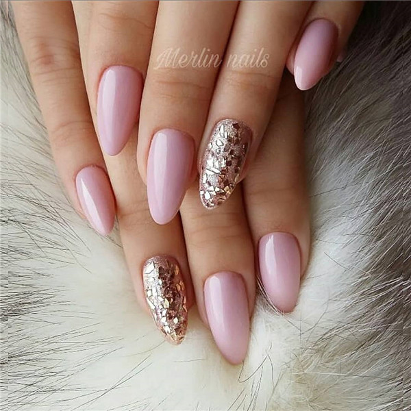  almondnail;acrylicnail