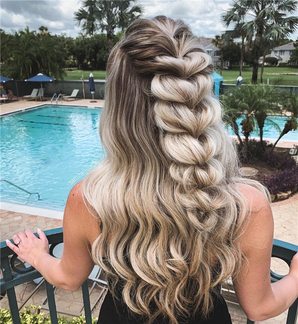 braidedhairstyles;summerhaistyles;weddinghaistyles