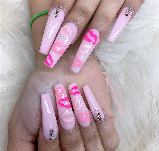 Pinknails;coffinnails;summernails