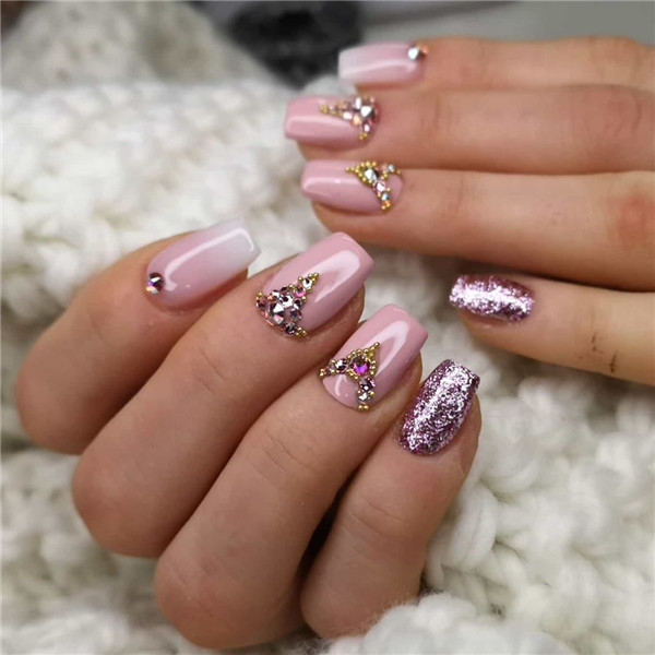 Shortnails;acrylicnails