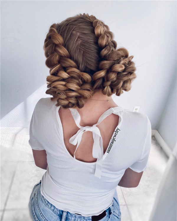 braidedhairstyles;summerhaistyles;weddinghaistyles