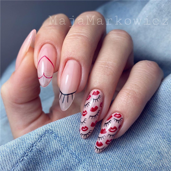 almondnails;acrylicnail