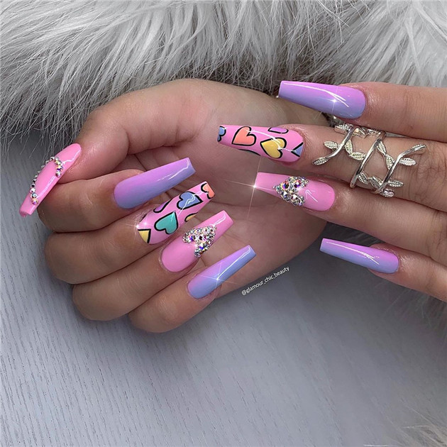 Pinknails;coffinnails;summernails