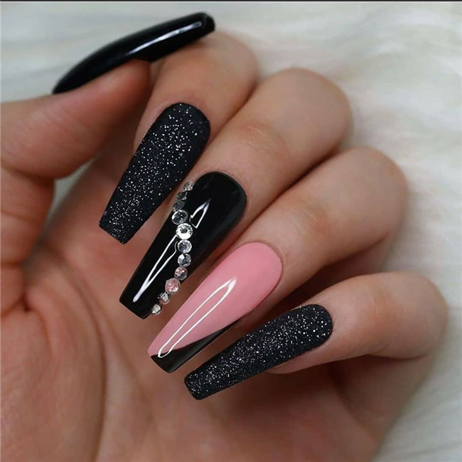 glitternail;coffinnail