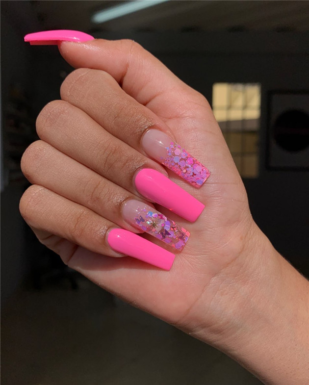 Pinknails;coffinnails;summernails