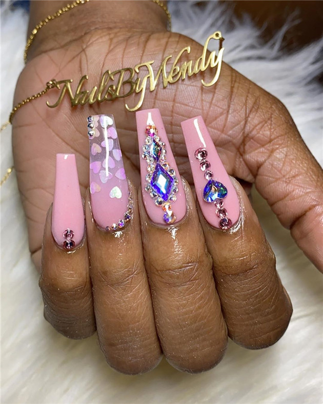 Pinknails;coffinnails;summernails