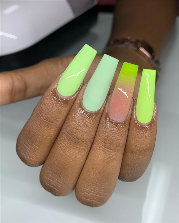 squarenails;summernails;nailart