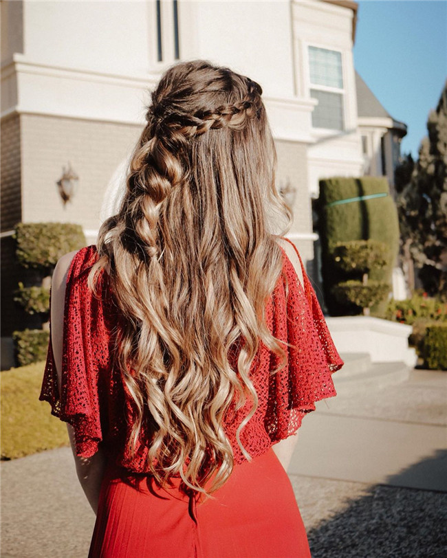 promhairstyles;longhairstyles