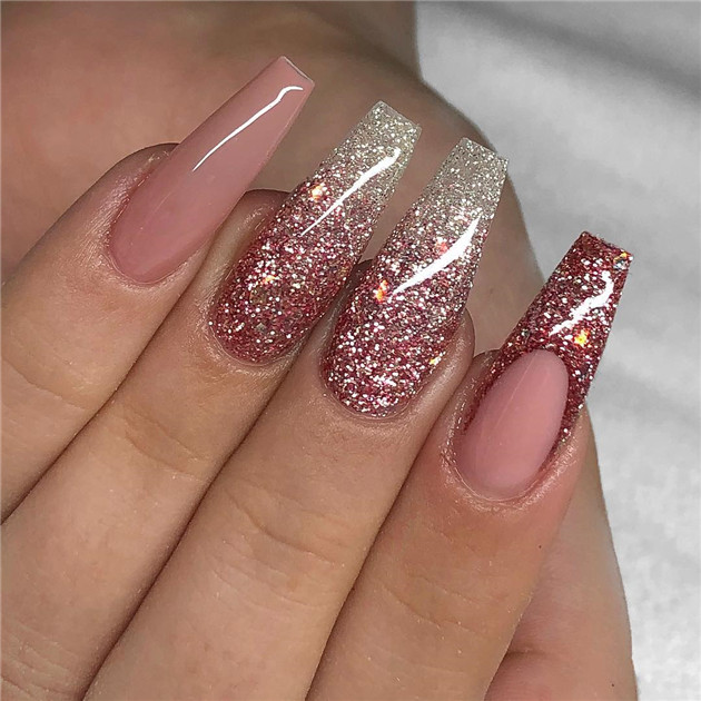 glitternail;coffinnail