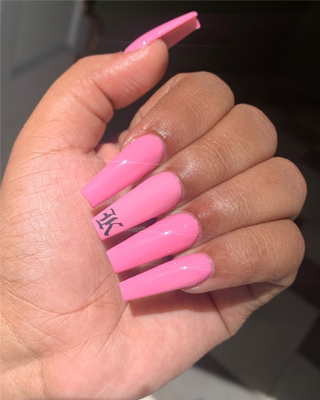 Pinknails;coffinnails;summernails