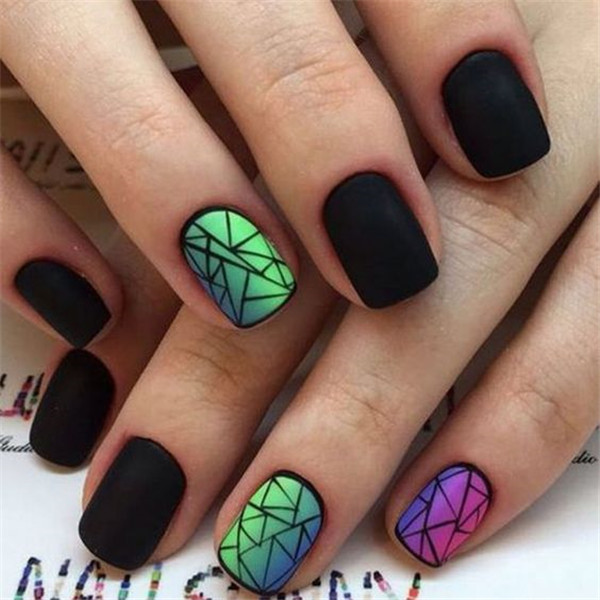 Shortnails;acrylicnails