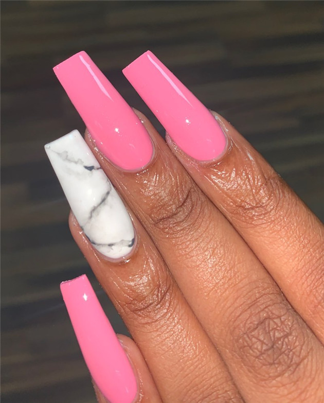 Pinknails;coffinnails;summernails