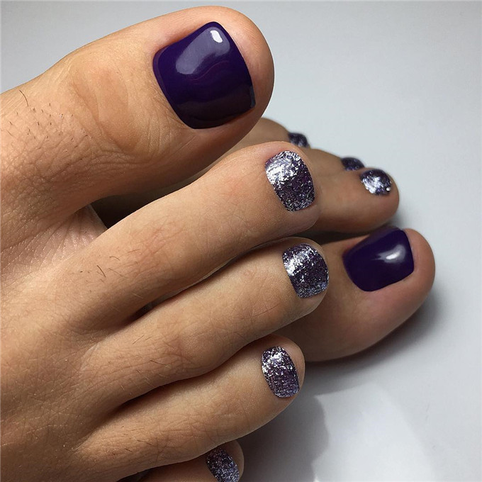 42 Trending Toe Nail Art Designs To Try In 2020 Spring And Summer ...