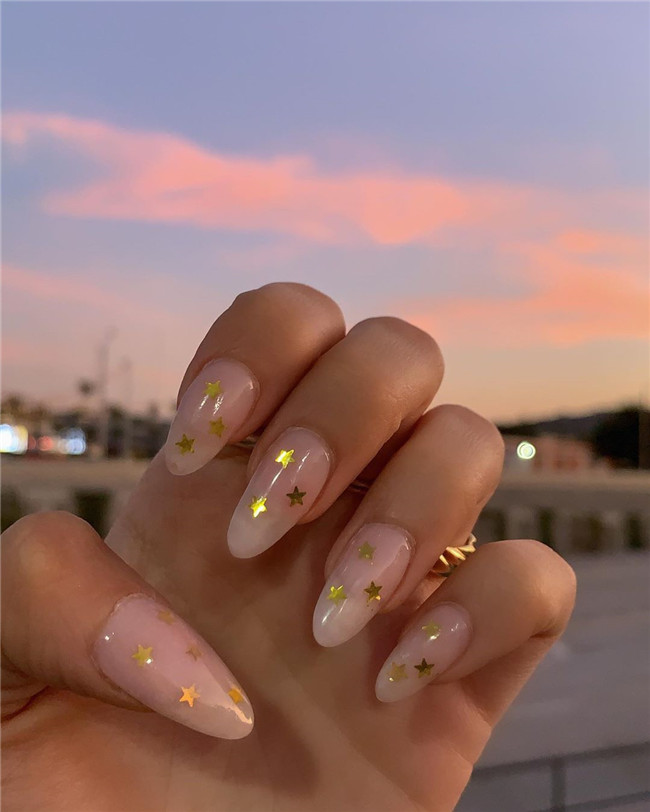 33 Cute Star Nail Art Design Ideas That Make You Fell Happy Nailmon